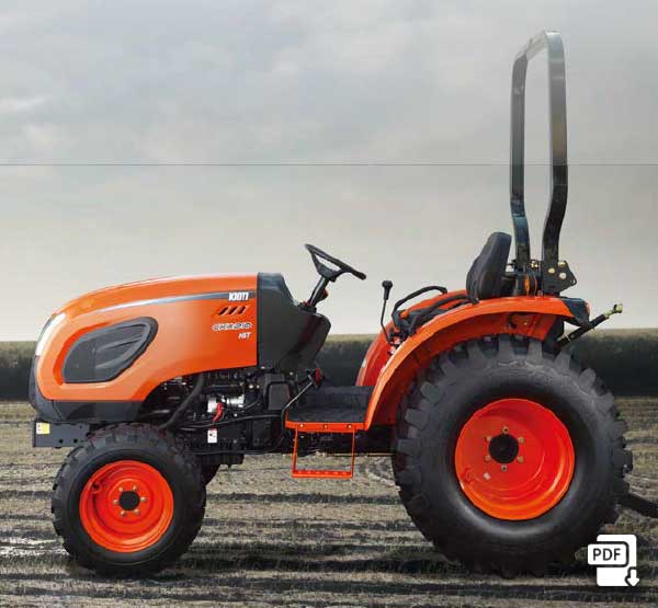 Kioti Tractor CS2610